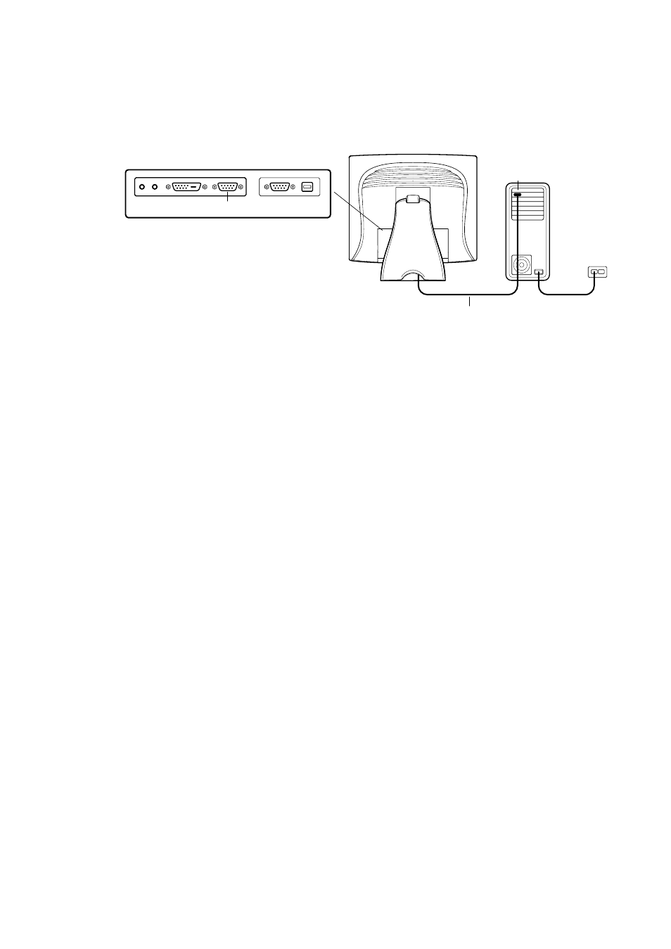 Step 2-connecting the video cable | Elo TouchSystems 1725L User Manual | Page 12 / 47