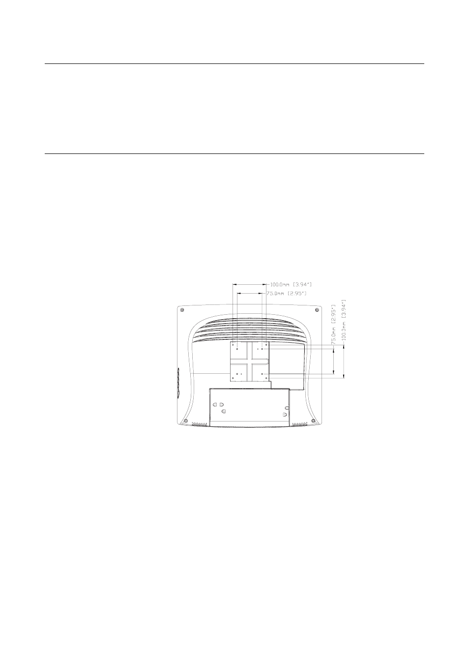 Optimizing lcd display, Vesa mounting interface | Elo TouchSystems 1725L User Manual | Page 16 / 47