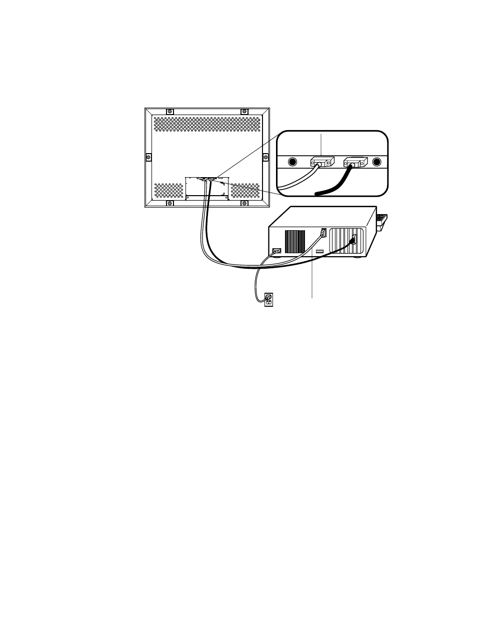 Step 1-connecting the video cable | Elo TouchSystems ET1566L-9SWA-6 User Manual | Page 16 / 52