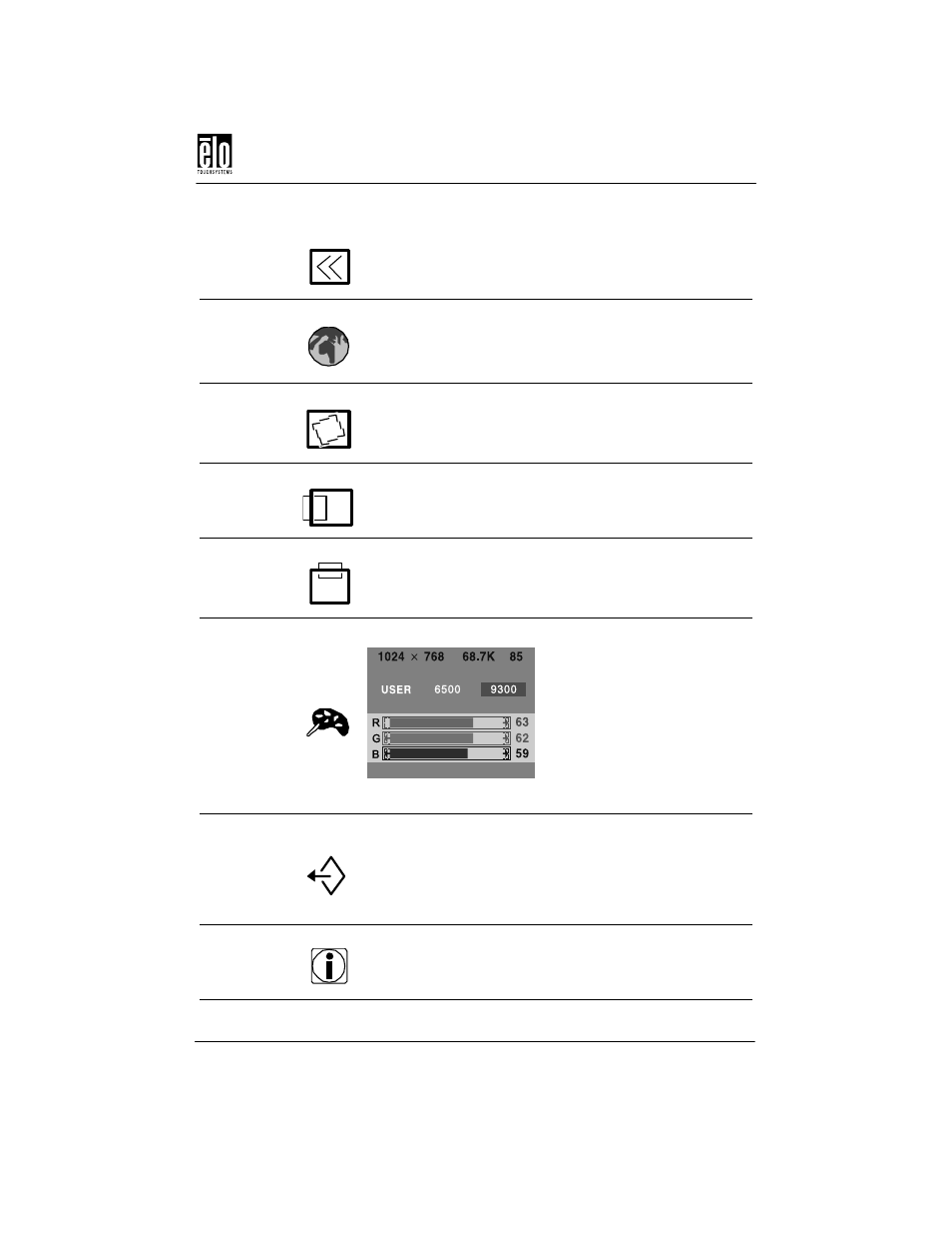 Elo TouchSystems ENTUITIVE TOUCHMONITOR ET1545C User Manual | Page 25 / 50