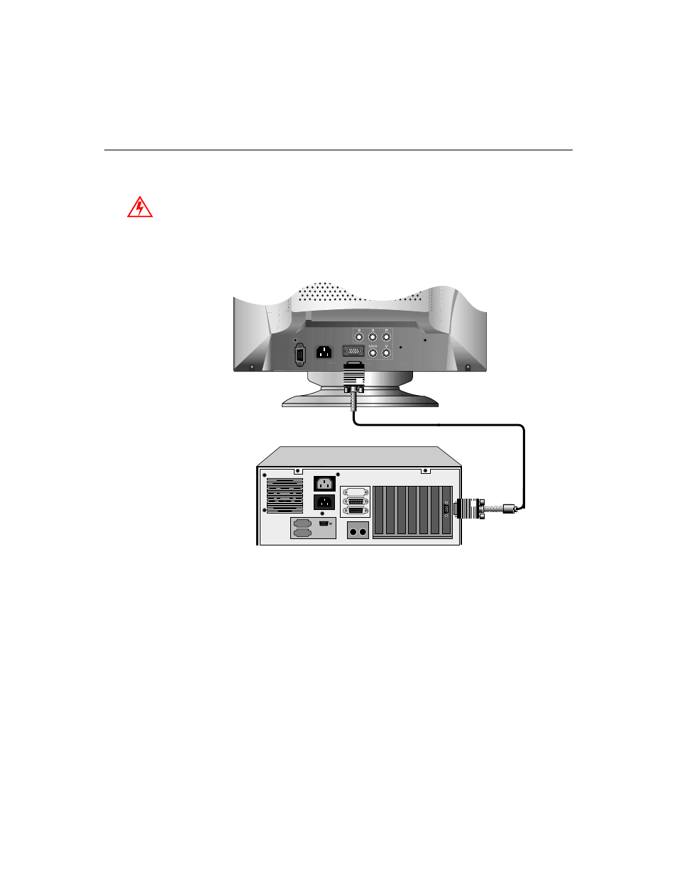 Connecting your touchmonitor | Elo TouchSystems 2125C User Manual | Page 11 / 47