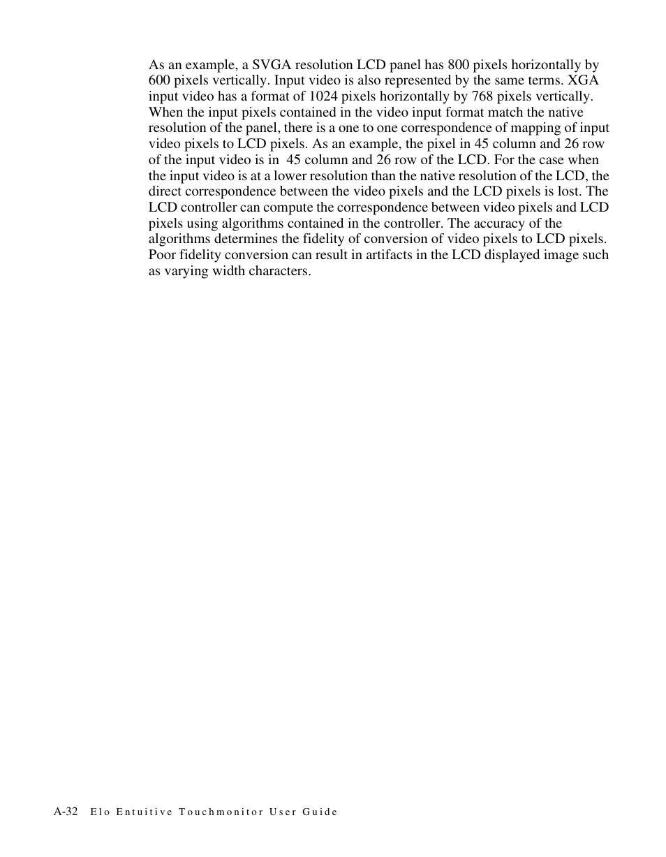Elo TouchSystems LCD User Manual | Page 37 / 66