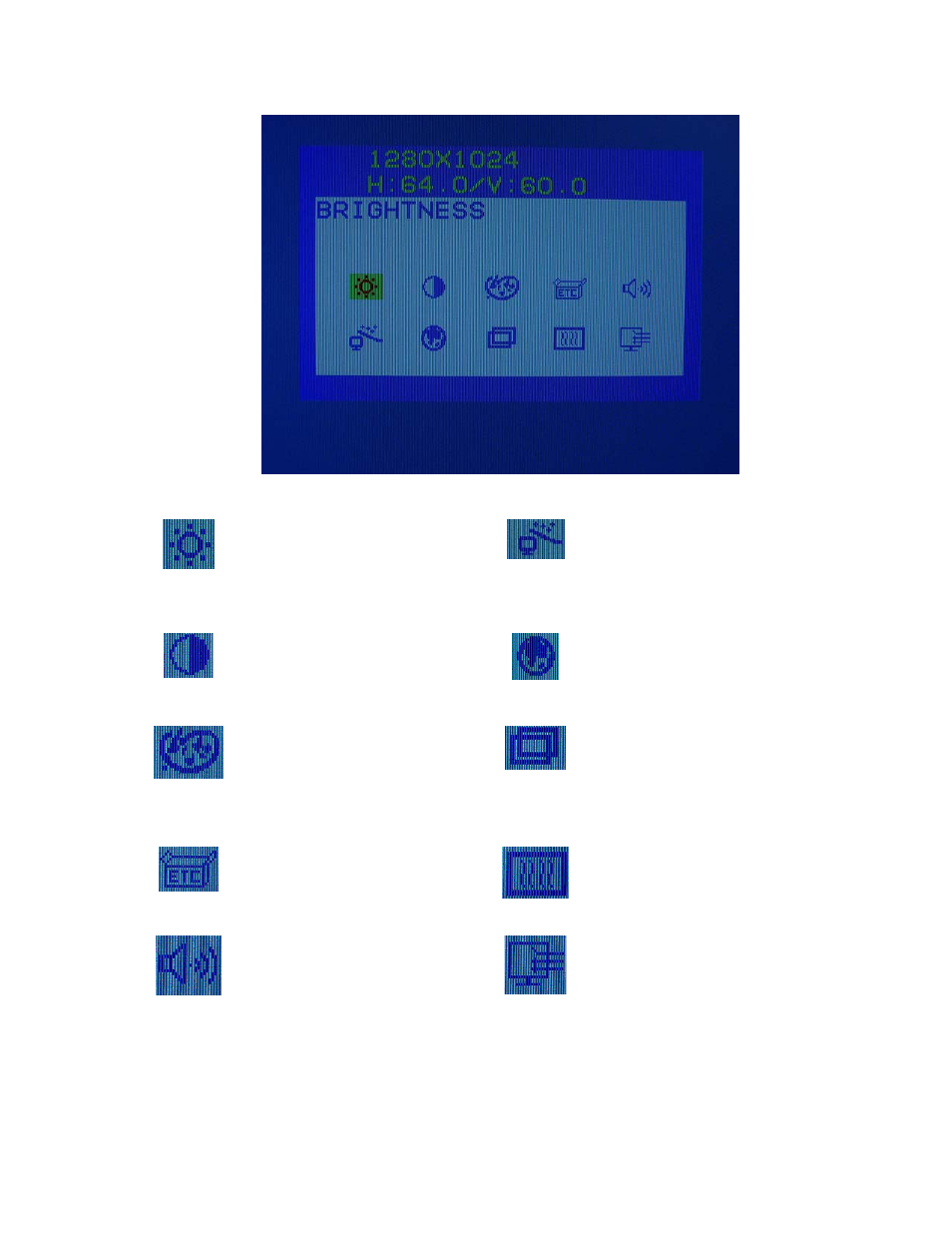 Osd menu function – analog vga only, Osd menu function – dvi-i only | Elo TouchSystems 192XL-XXWA-1 Series User Manual | Page 31 / 50