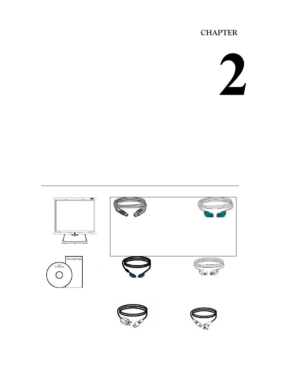 Unpacking your touchmonitor, Chapter 2 - installation and setup, Installation and setup | Chapter | Elo TouchSystems 192XL-XXWA-1 Series User Manual | Page 9 / 50