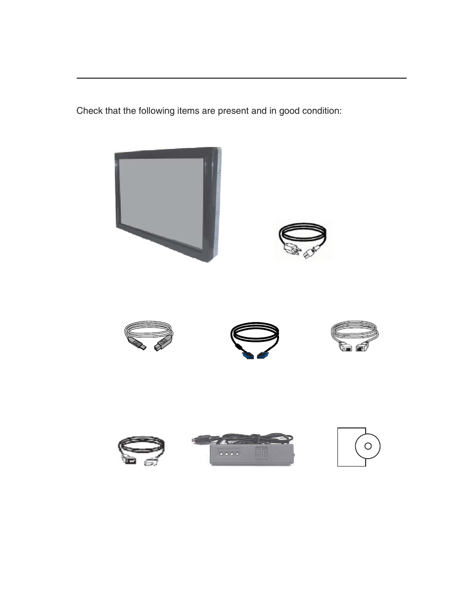 Unpacking your touchmonitor | Elo TouchSystems ET2039L User Manual | Page 7 / 33