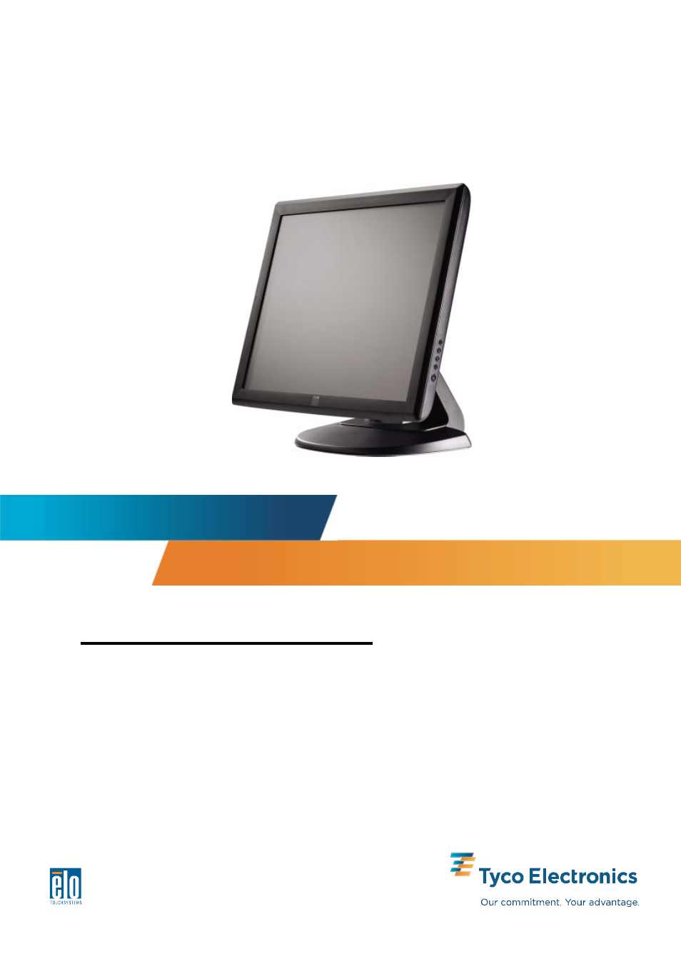 Elo TouchSystems ET1915L User Manual | 36 pages