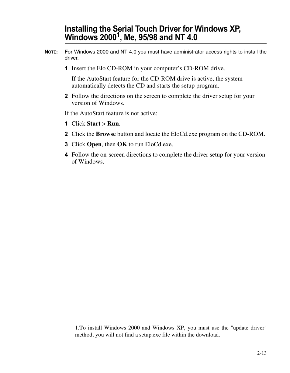 Elo TouchSystems ET1566L-7SWC-1 User Manual | Page 18 / 44