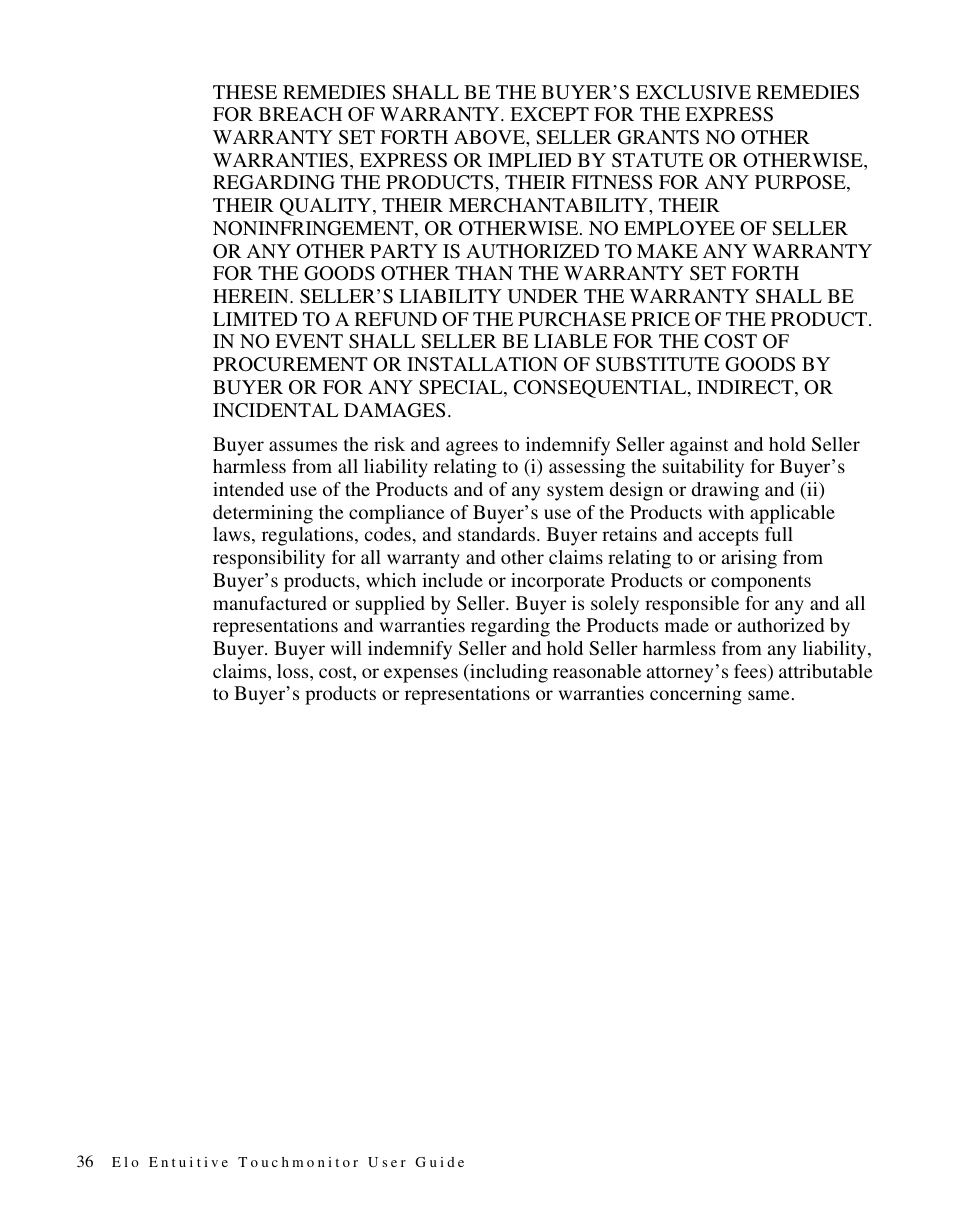 Elo TouchSystems ET1566L-7SWC-1 User Manual | Page 41 / 44