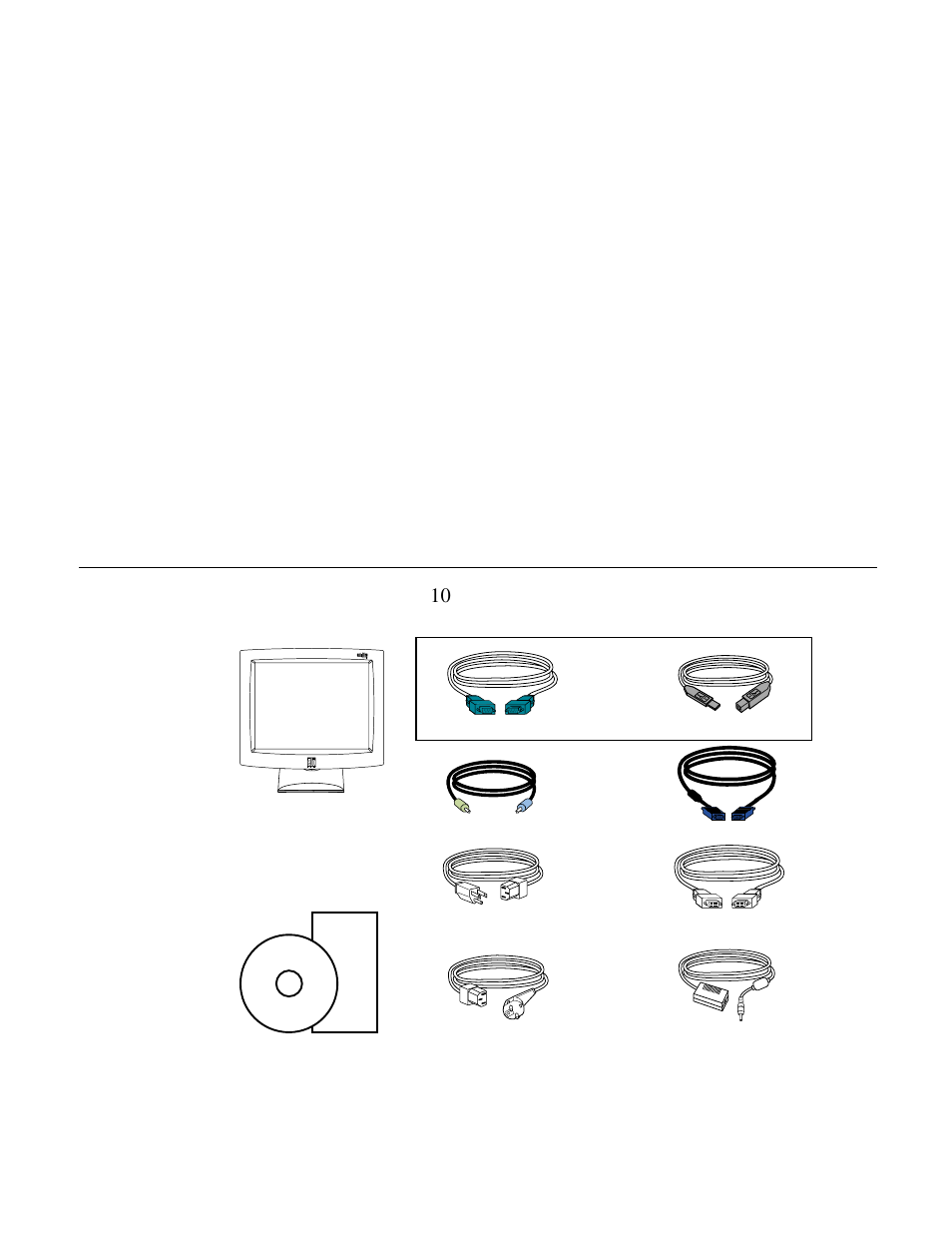 Nstallation, Etup, Unpacking your touchmonitor | Elo TouchSystems 1725L Series User Manual | Page 10 / 52