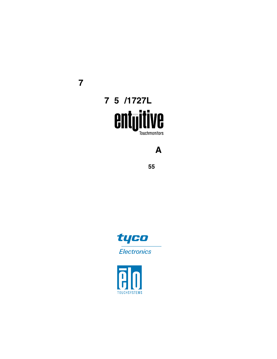 Elo entuitive touchmonitor user guide | Elo TouchSystems 1725L Series User Manual | Page 2 / 52