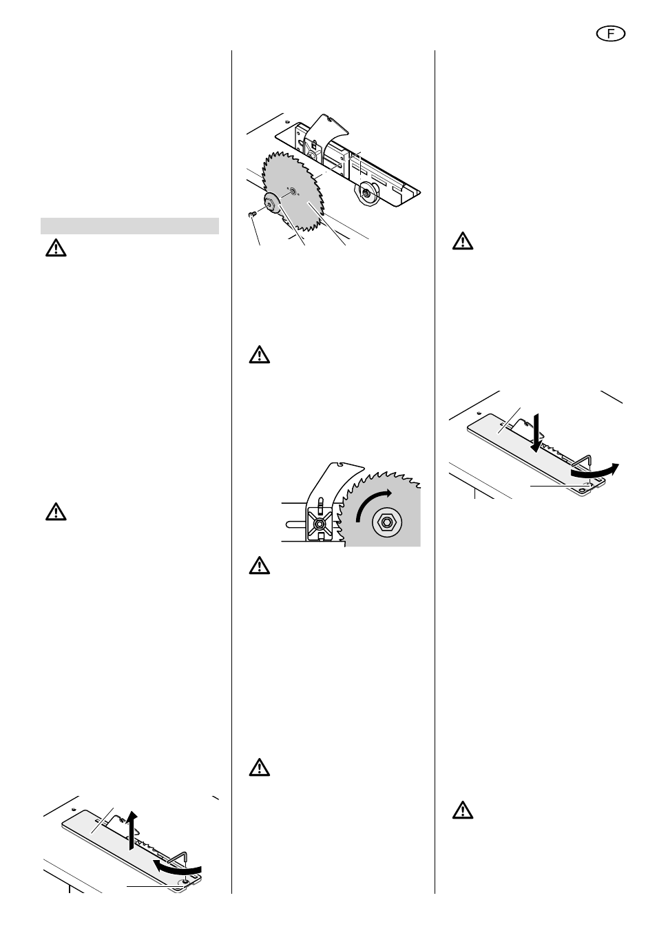 Maintenance, 1 remplacement de la lame de scie, 3 entreposage de l'appareil | 1 remplacement de la lame, De scie, Français | Elektra Beckum TKHS 315 E/P User Manual | Page 35 / 64