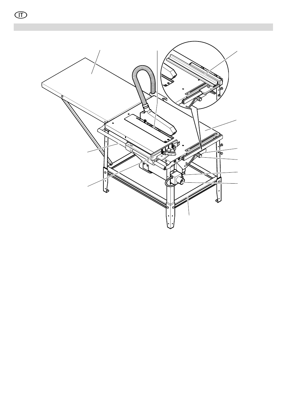 Italiano, Vista generale, Manuale d’istruzioni | Elektra Beckum TKHS 315 E/P User Manual | Page 38 / 64