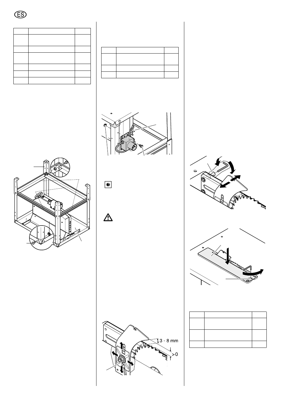 Español | Elektra Beckum TKHS 315 E/P User Manual | Page 54 / 64