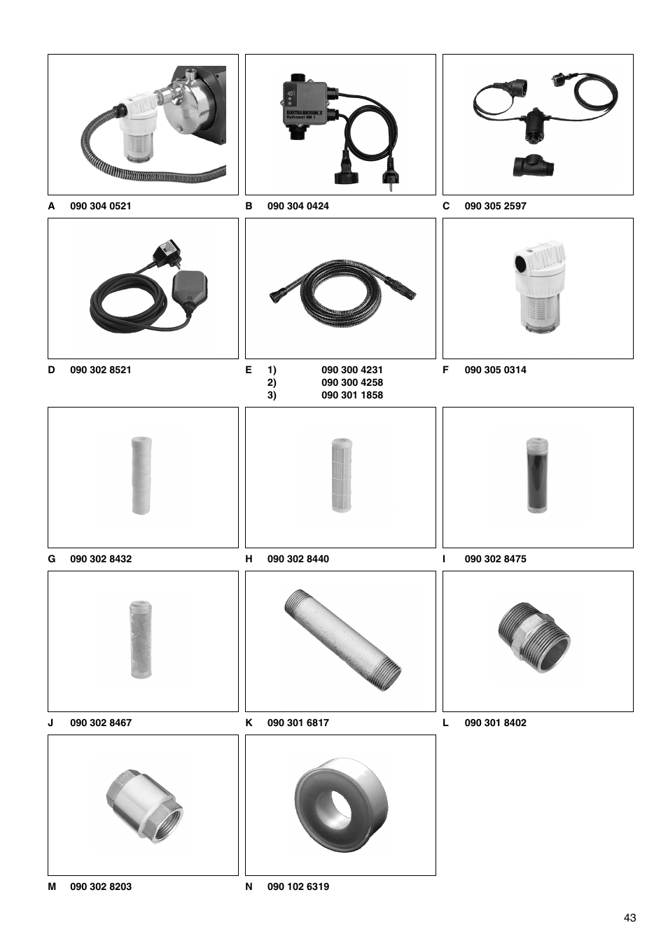 Elektra Beckum Pump P 5500 M User Manual | Page 43 / 44