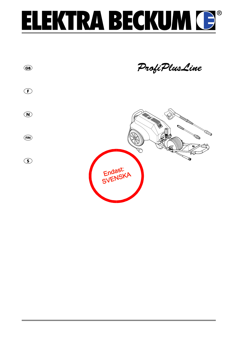Elektra Beckum HD 920 D User Manual | 11 pages