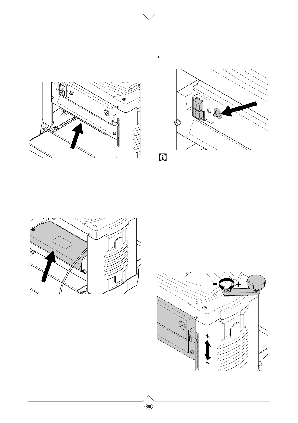 Safety devices, Operating controls | Elektra Beckum DH 315 User Manual | Page 5 / 16