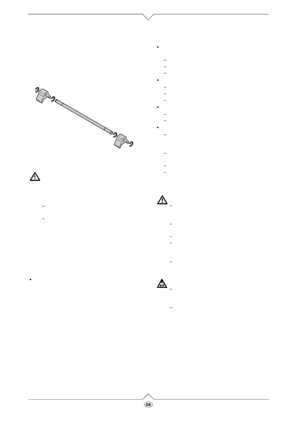 Assembling the knife setting gauge, Mains connection, Operation | Elektra Beckum DH 315 User Manual | Page 7 / 16