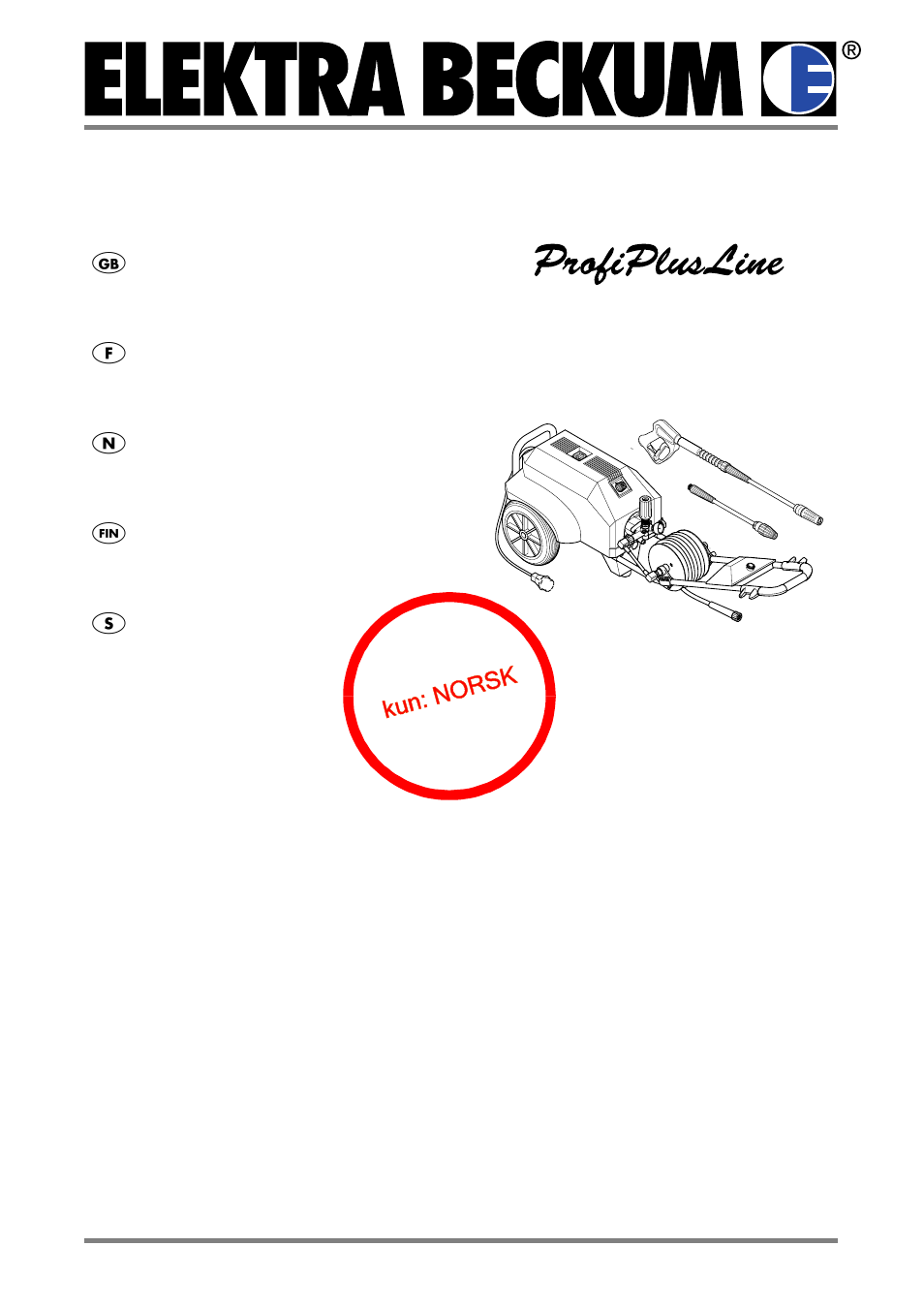 Elektra Beckum HD 230 User Manual | 11 pages