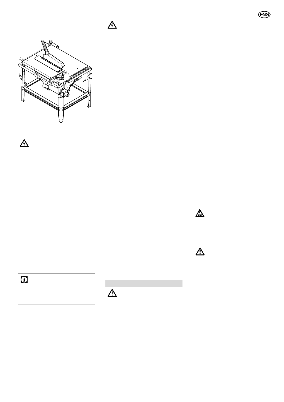 1 mains connection, 2 installation, Operation | 1 dust collector, Rews (65), English | Elektra Beckum TKHS 315 P User Manual | Page 9 / 15