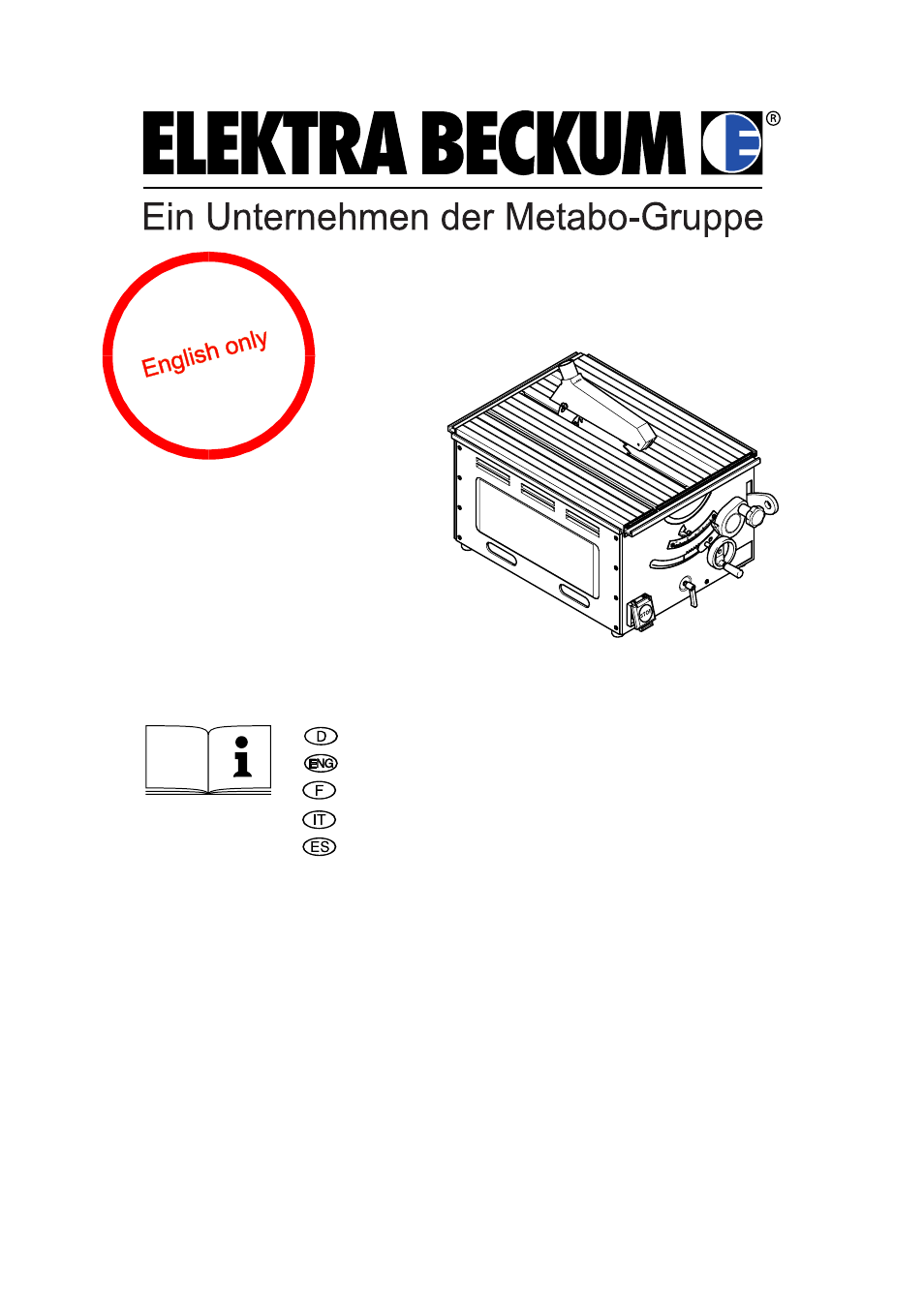 Elektra Beckum UK 220 User Manual | 13 pages