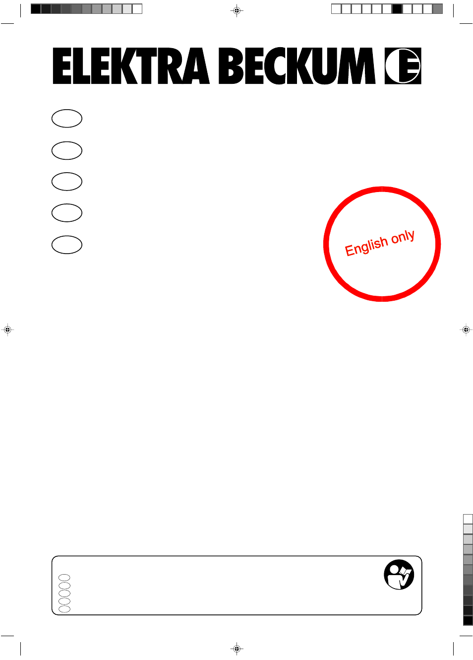 Elektra Beckum Spindle Moulder TF 100 M User Manual | 14 pages