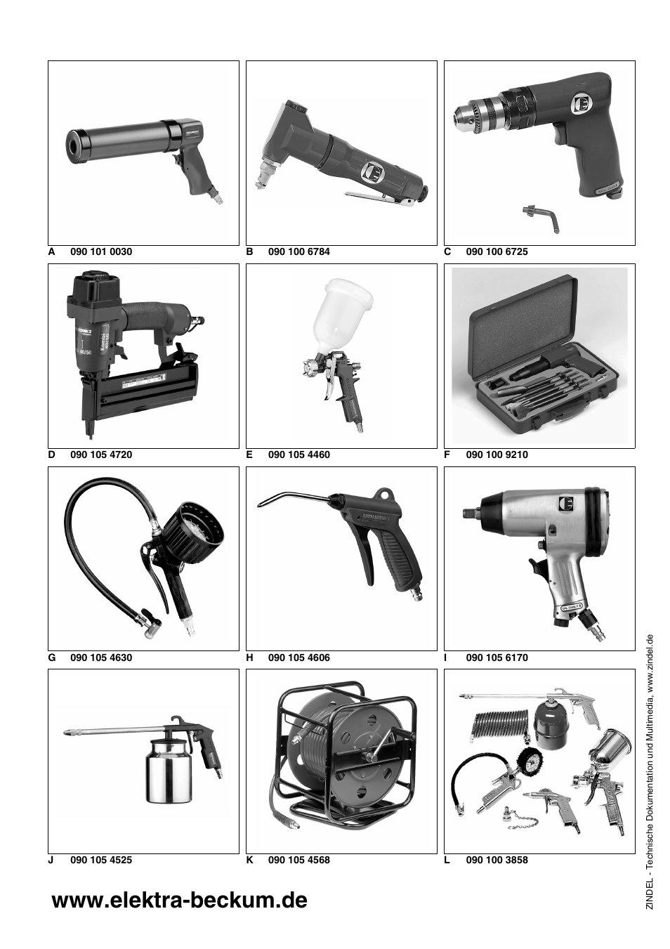 Elektra Beckum Mega 500 D User Manual | Page 10 / 10