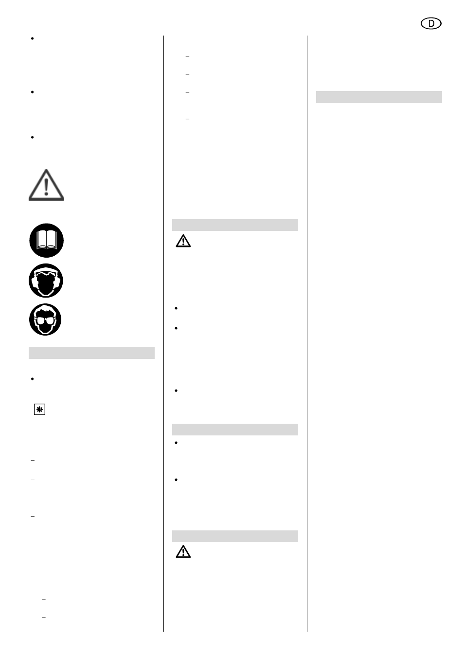 Deutsch | Elektra Beckum SR 4900 L User Manual | Page 5 / 48