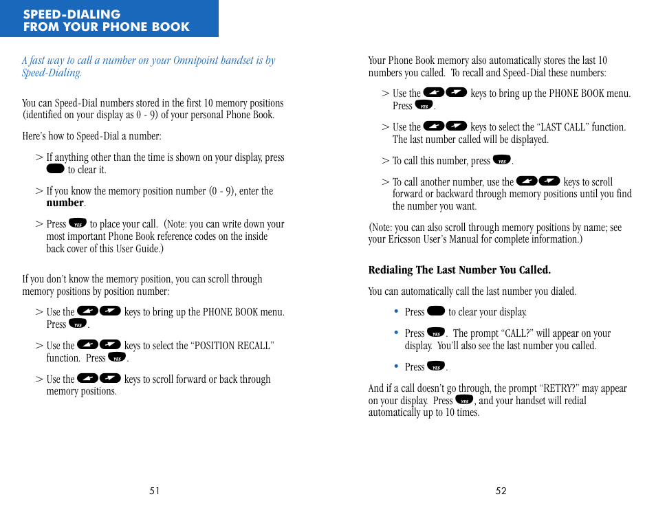 Speed-dialing from your phone book | Ericsson CF388 User Manual | Page 29 / 36