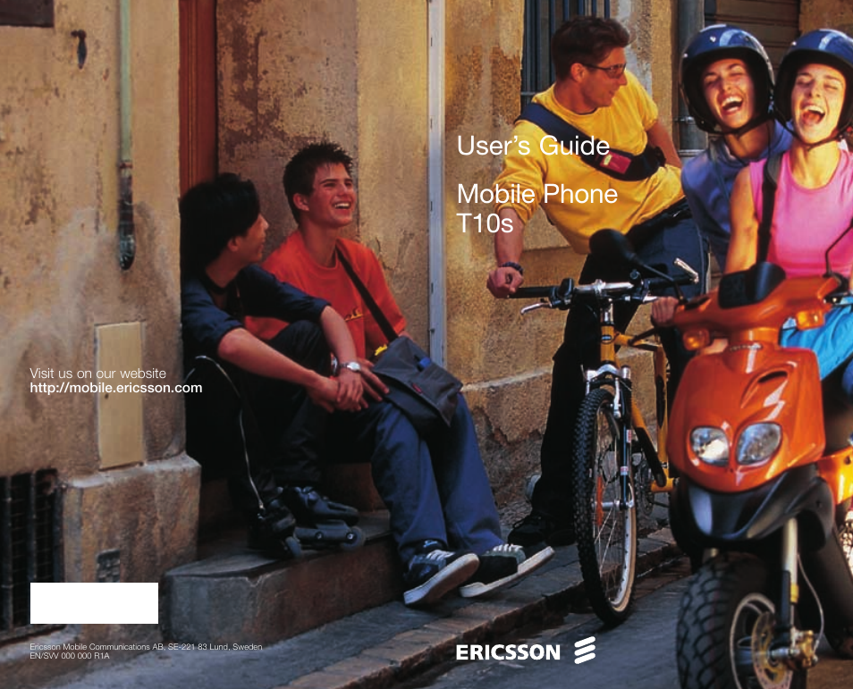 Ericsson T10s User Manual | 95 pages