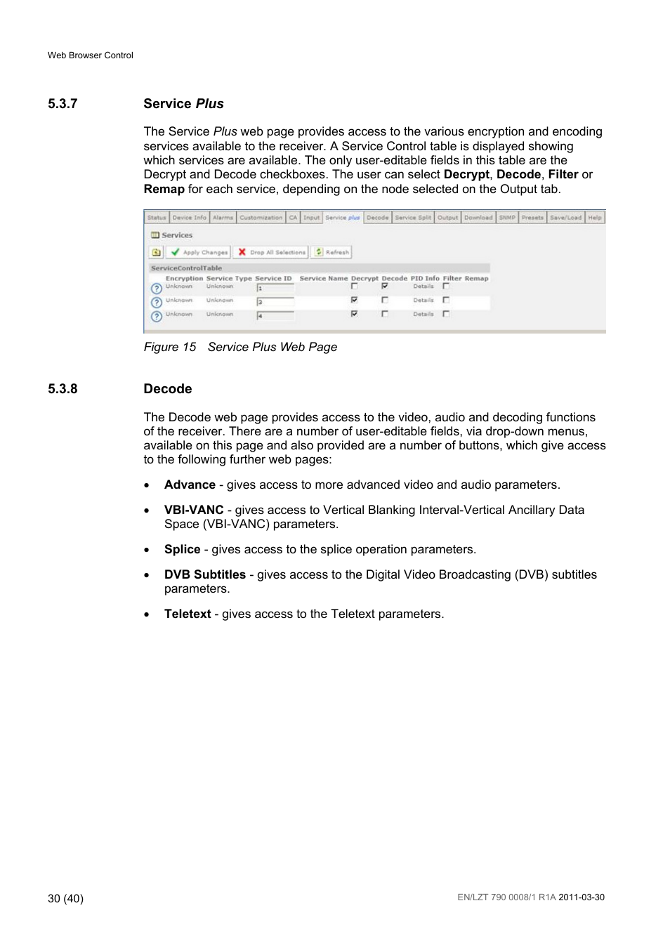 Figure 15 | Ericsson Distribution Receivers RX8315 User Manual | Page 30 / 40