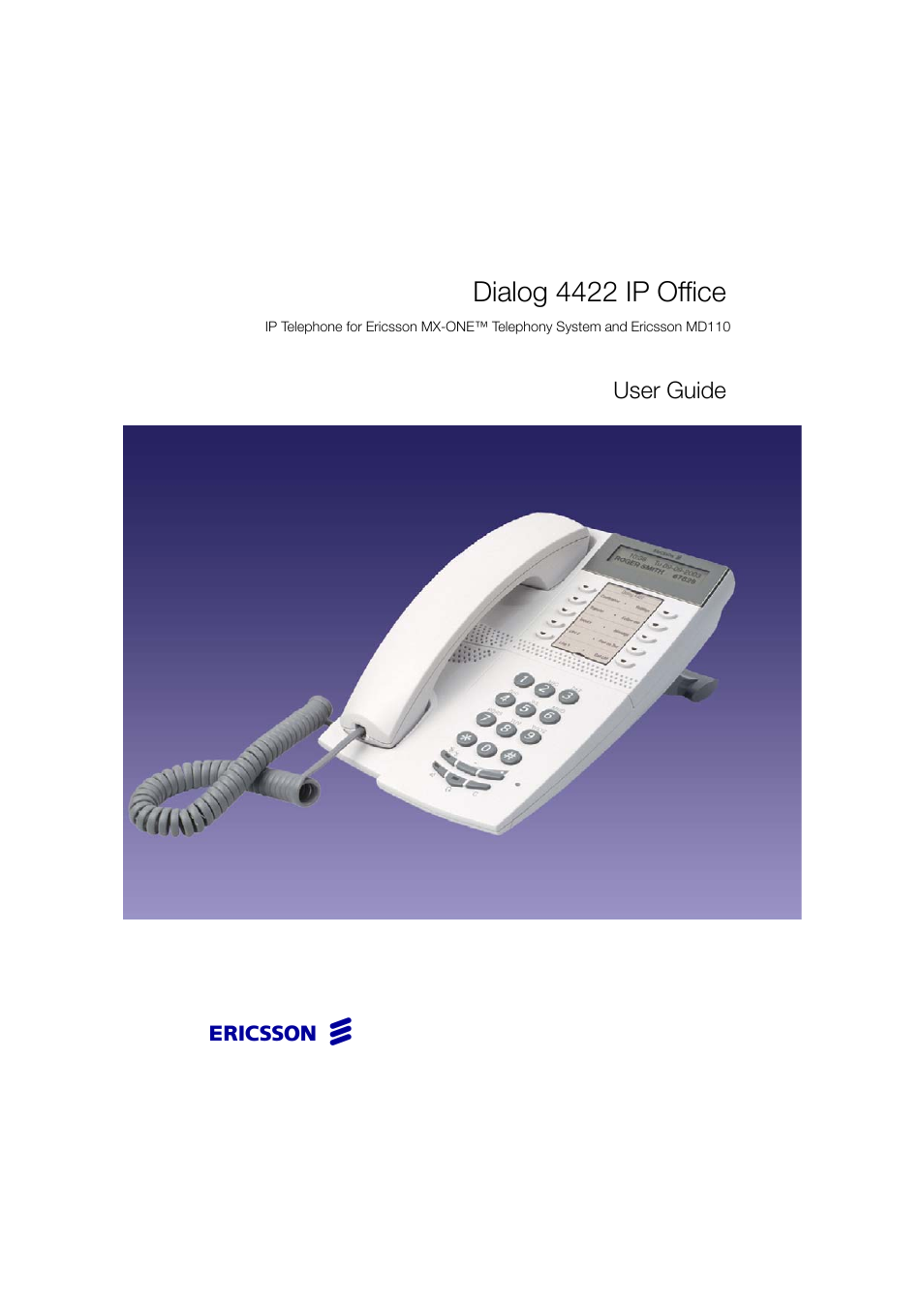 Ericsson DIALOG 4422 User Manual | 116 pages