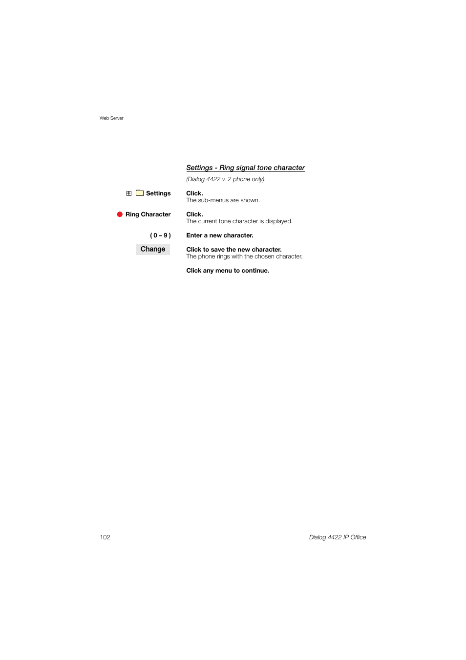 Ericsson DIALOG 4422 User Manual | Page 102 / 116