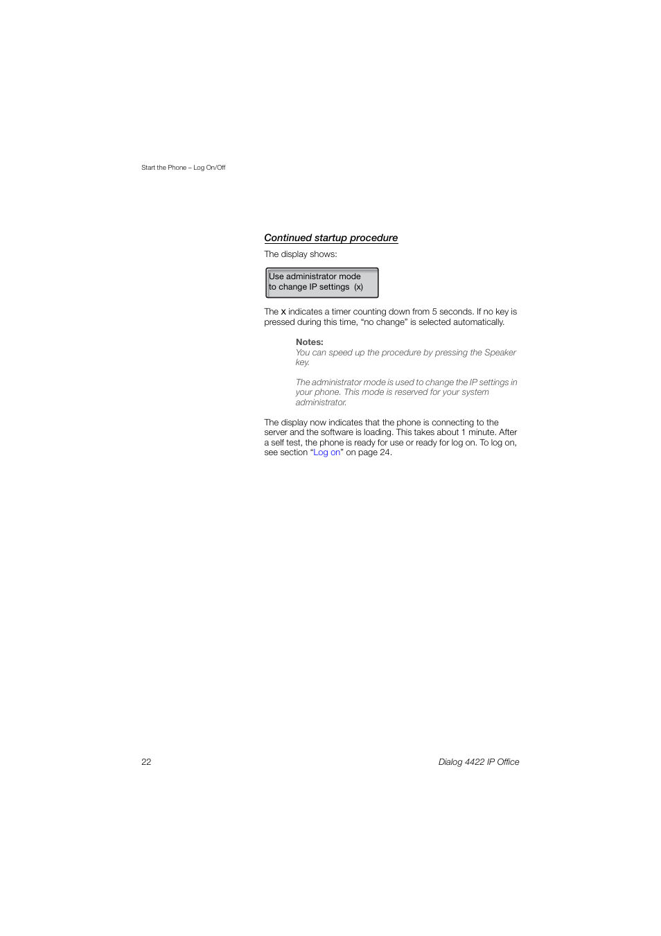 Ericsson DIALOG 4422 User Manual | Page 22 / 116