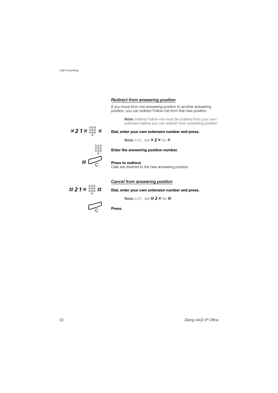 21* z | Ericsson DIALOG 4422 User Manual | Page 52 / 116