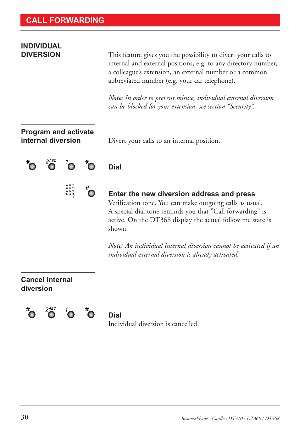 Ericsson DT368 User Manual | Page 30 / 84