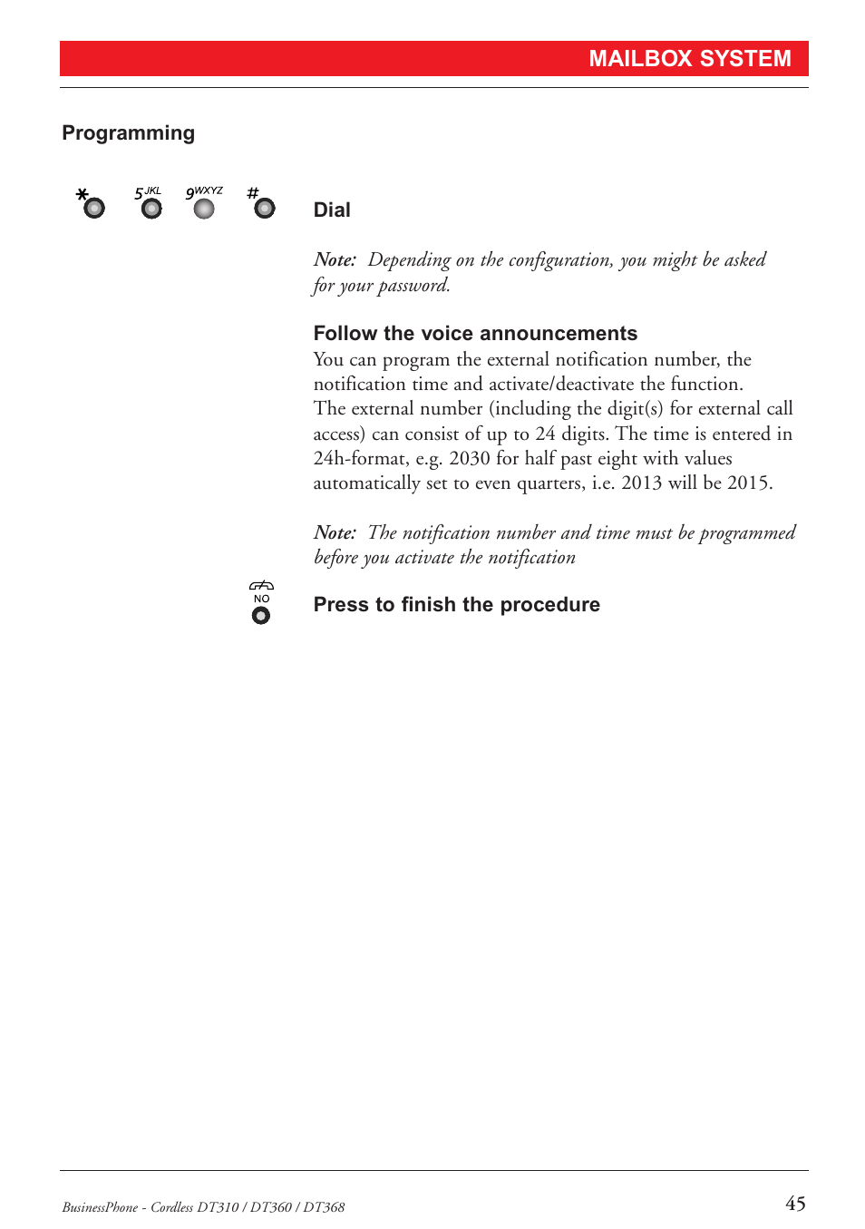 Ericsson DT368 User Manual | Page 45 / 84