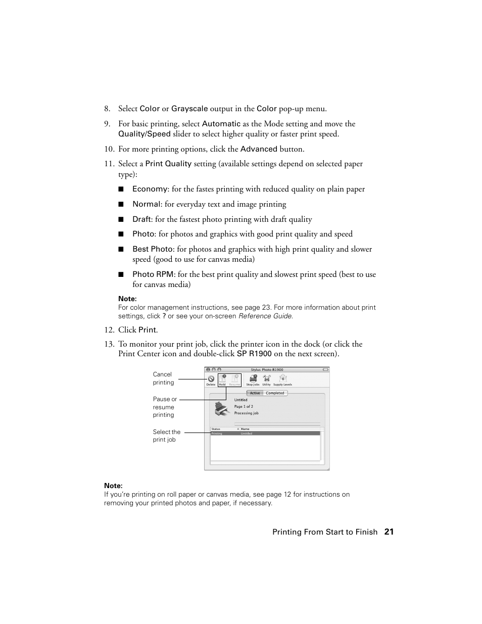 Ericsson PHOTO R1900 User Manual | Page 21 / 52