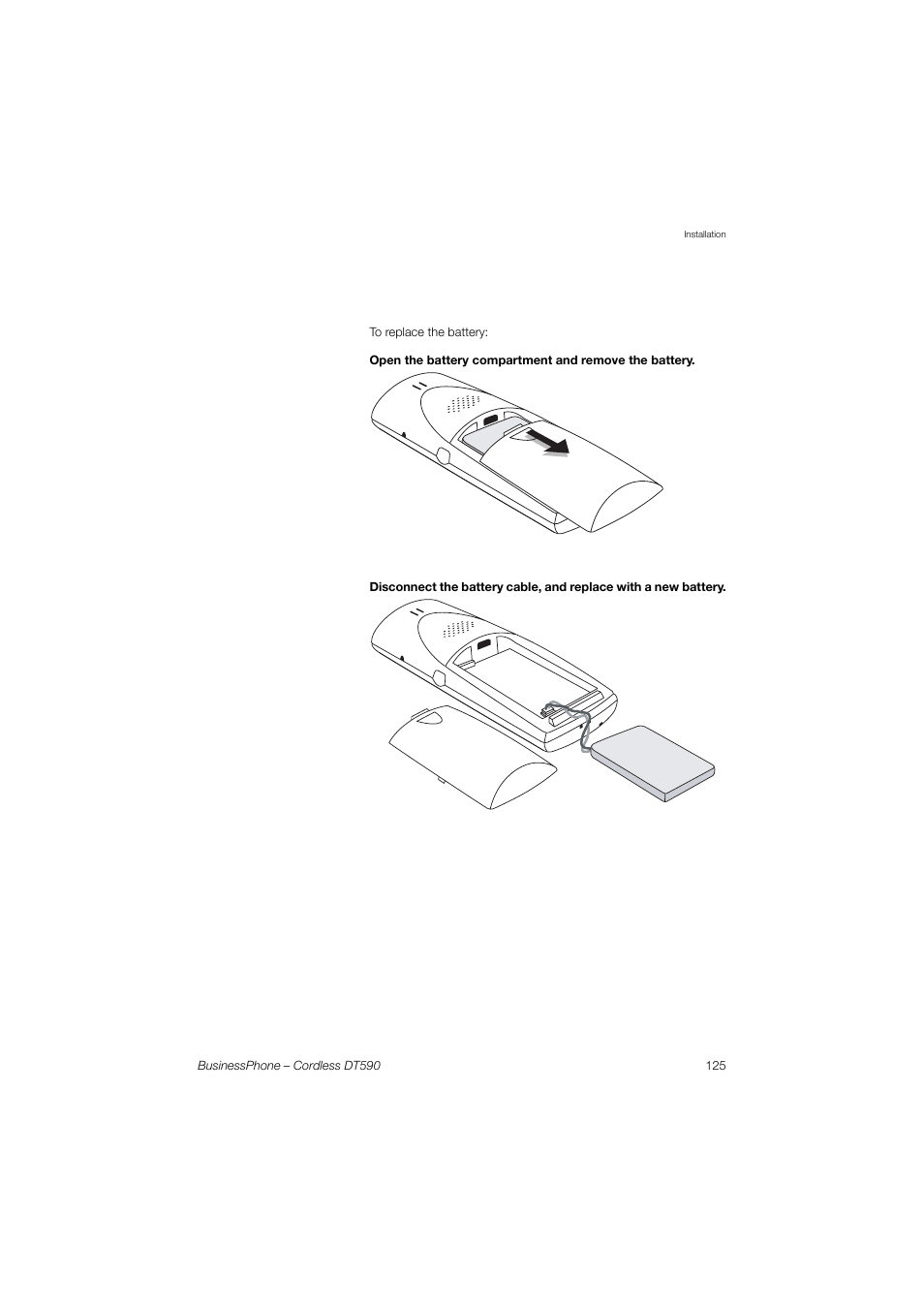 Ericsson DT590 User Manual | Page 125 / 144