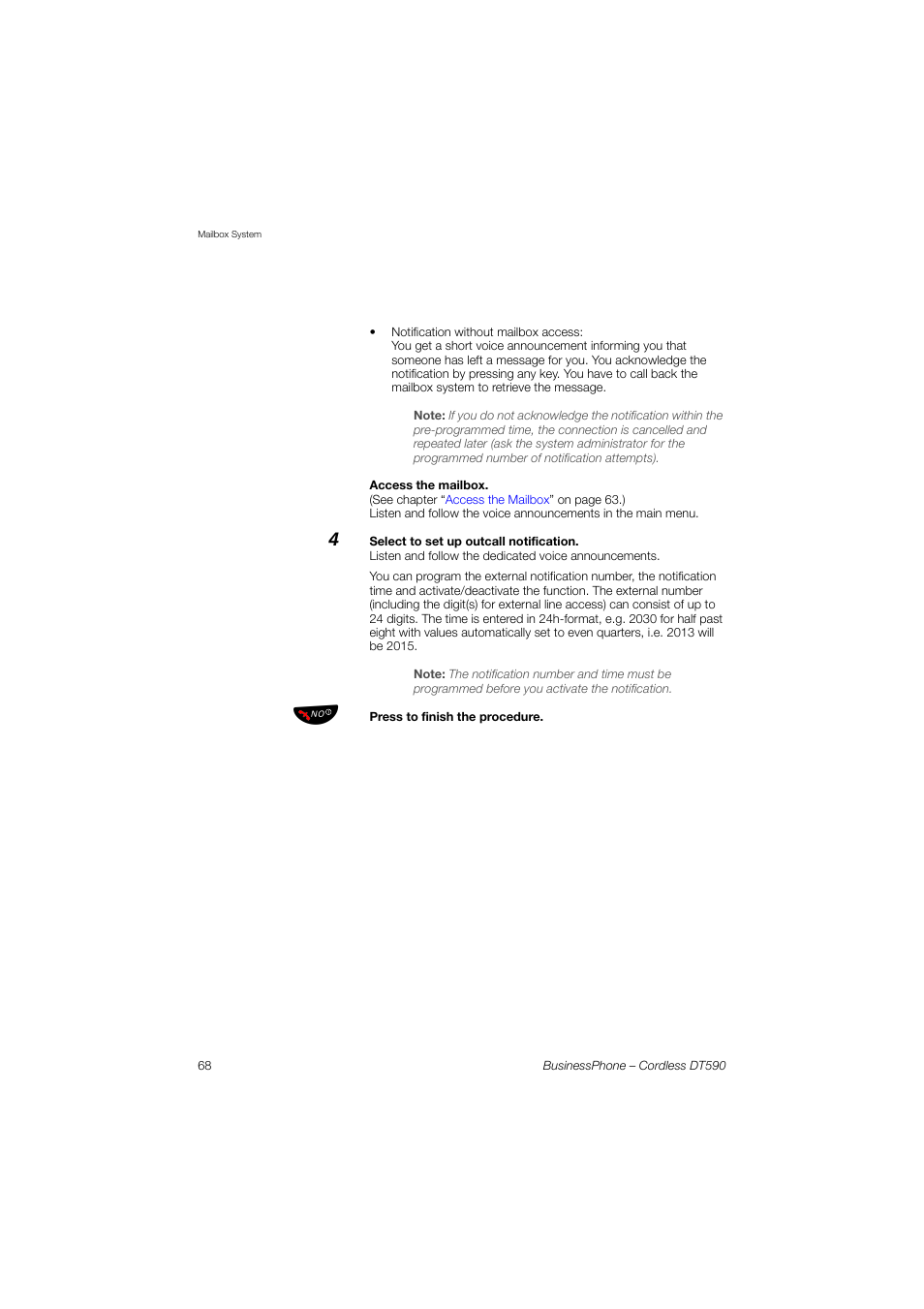 Ericsson DT590 User Manual | Page 68 / 144