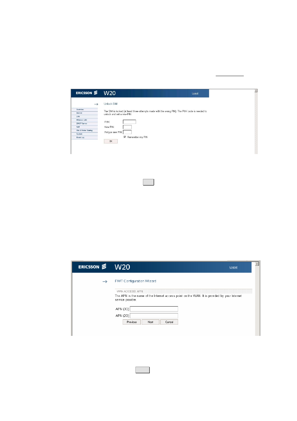 Ericsson WCDMA/HSDPA User Manual | Page 16 / 68