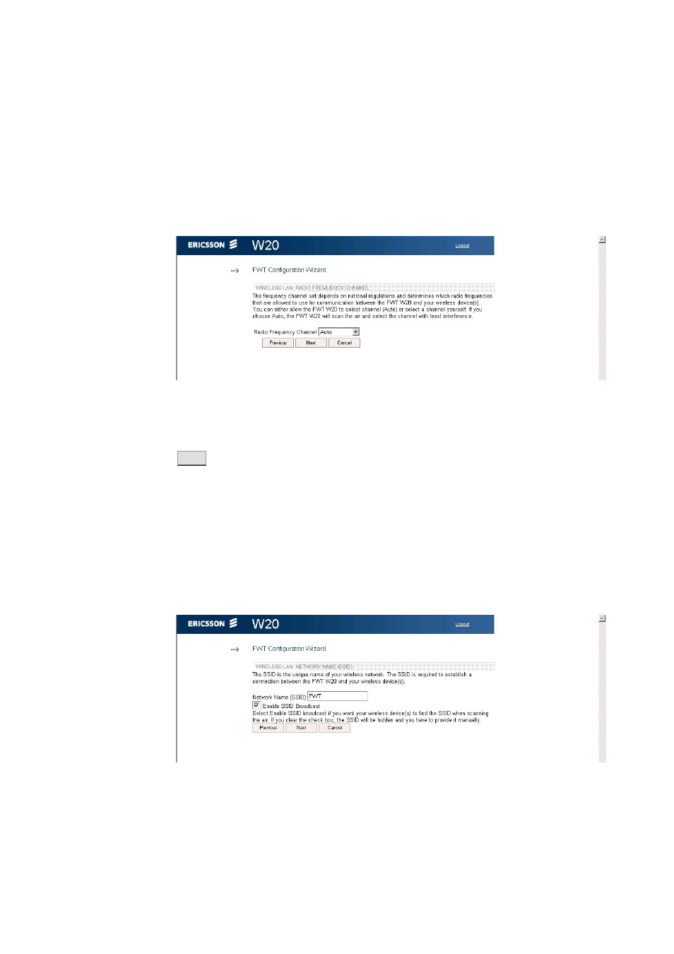 Ericsson WCDMA/HSDPA User Manual | Page 19 / 68