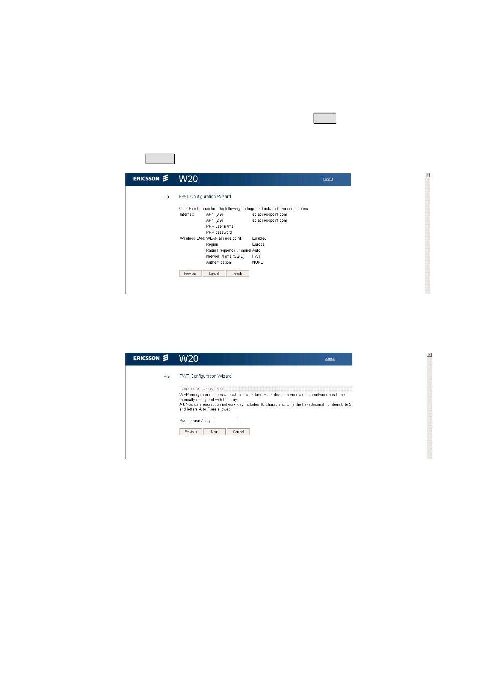 Ericsson WCDMA/HSDPA User Manual | Page 21 / 68