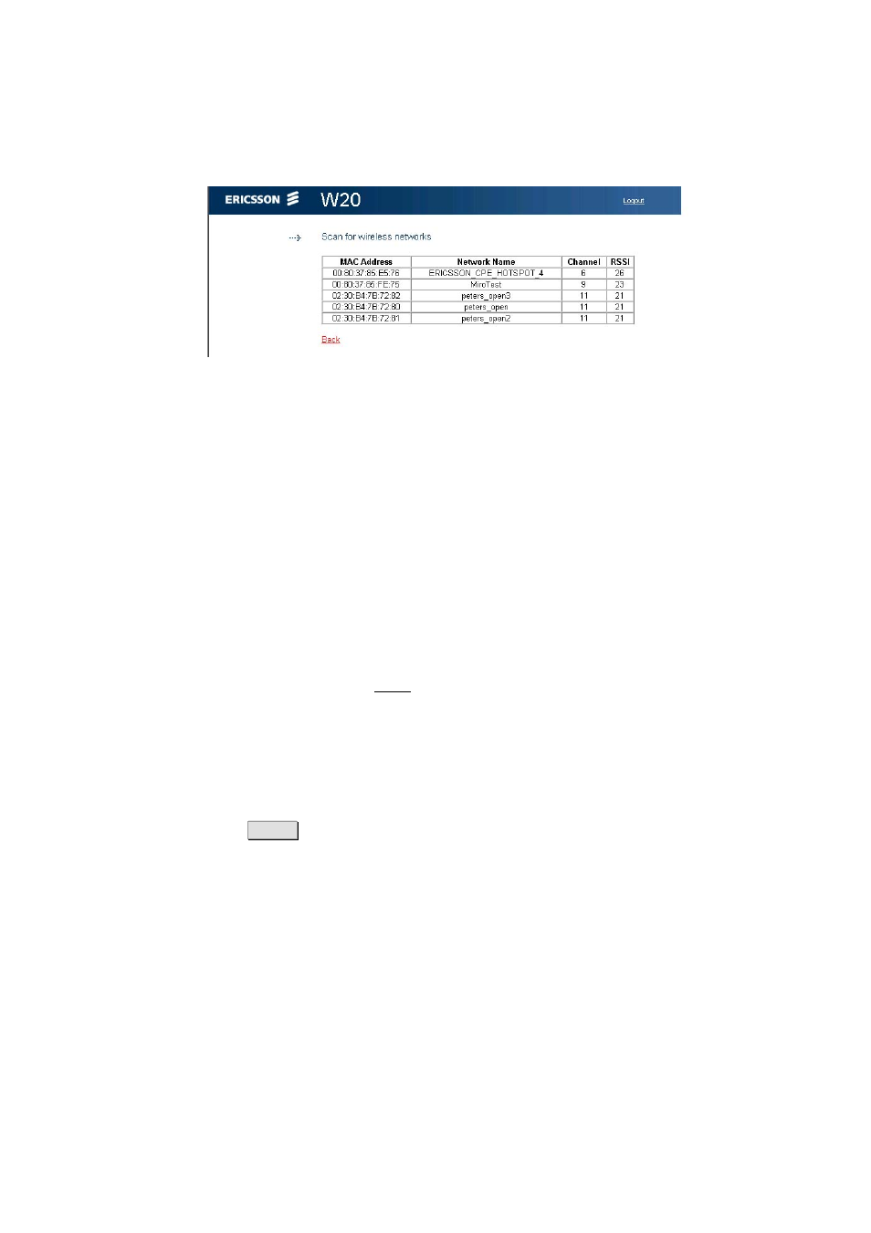 2 network name | Ericsson WCDMA/HSDPA User Manual | Page 32 / 68