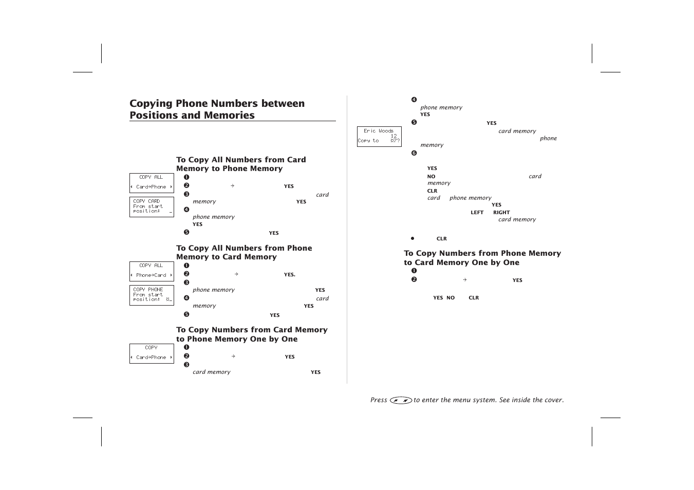 Ericsson SH888 User Manual | Page 24 / 71