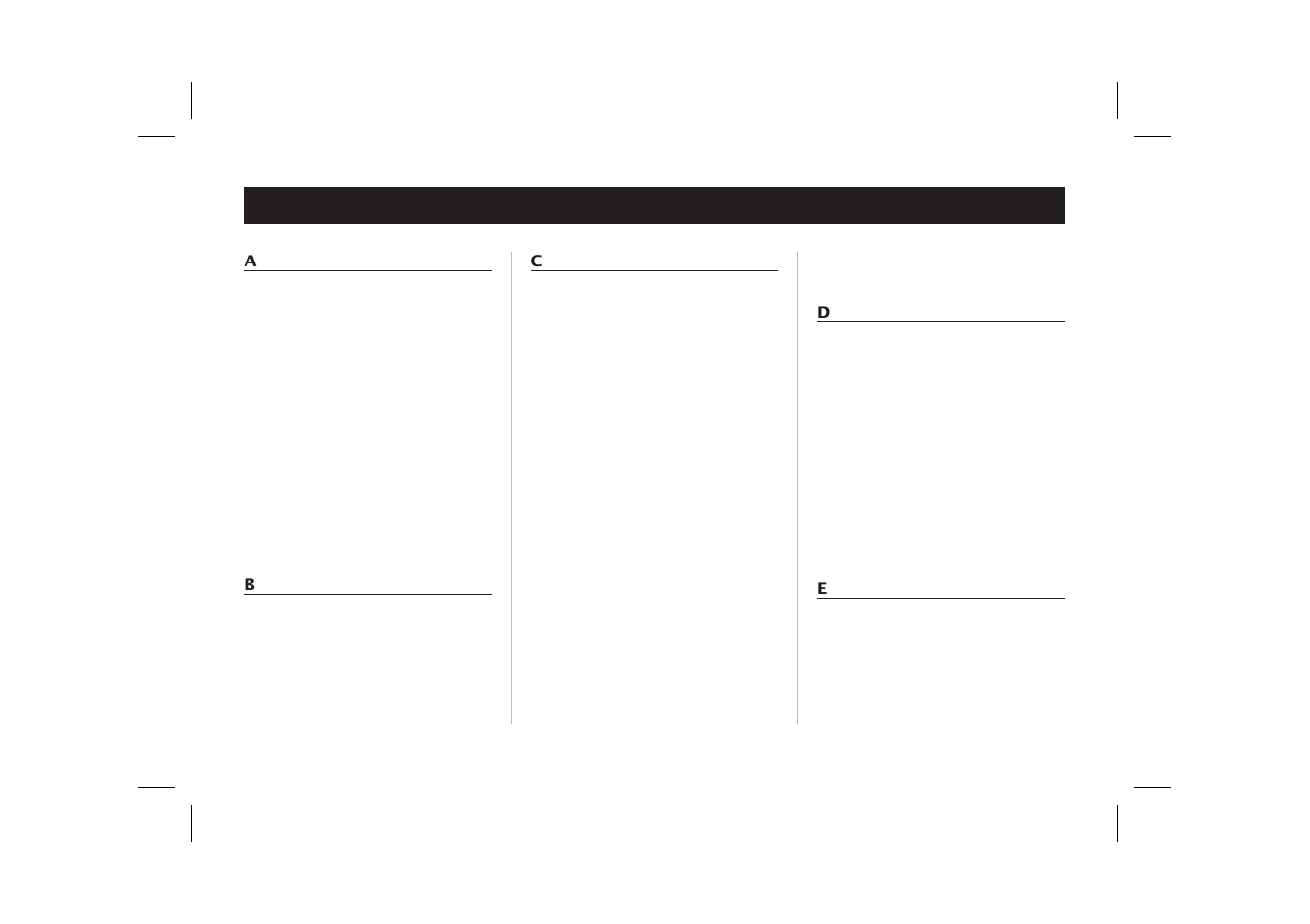 Index | Ericsson SH888 User Manual | Page 68 / 71