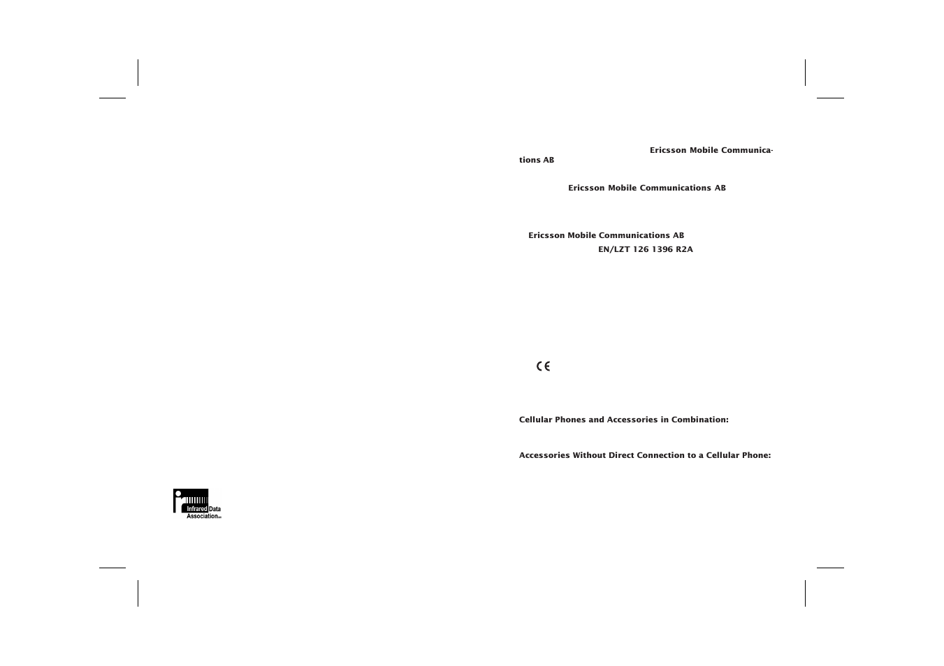 Ericsson SH888 User Manual | Page 71 / 71