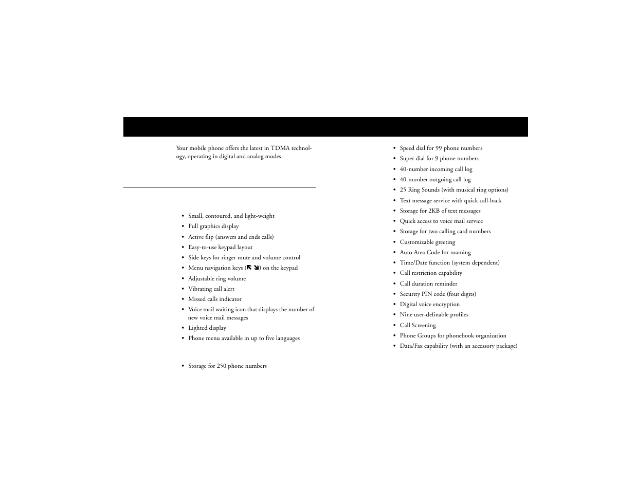Learning about your mobile phone, Highlights of your mobile phone, Not for commercial use – ericsson inc | Ericsson T18d User Manual | Page 19 / 79
