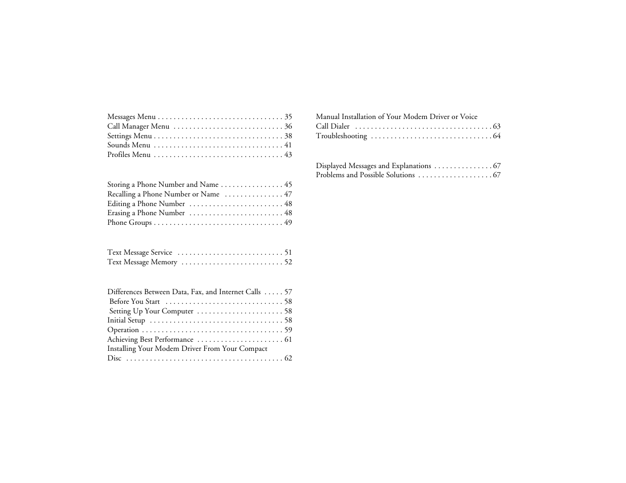 Not for commercial use – ericsson inc | Ericsson T18d User Manual | Page 4 / 79