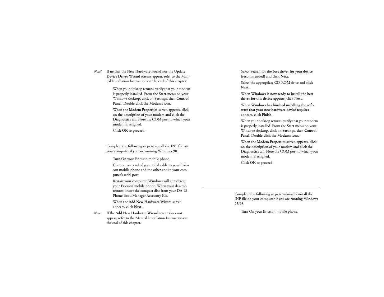 Not for commercial use – ericsson inc | Ericsson T18d User Manual | Page 67 / 79