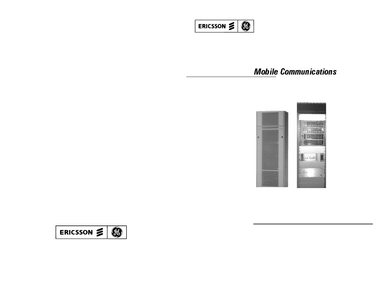 Operator’s manual, Edacs, Jessica | Mobile communications | Ericsson LBI-39001 User Manual | Page 12 / 12